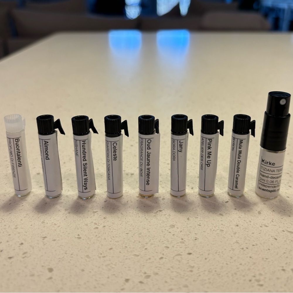 Split Scent Fragrance Samples
